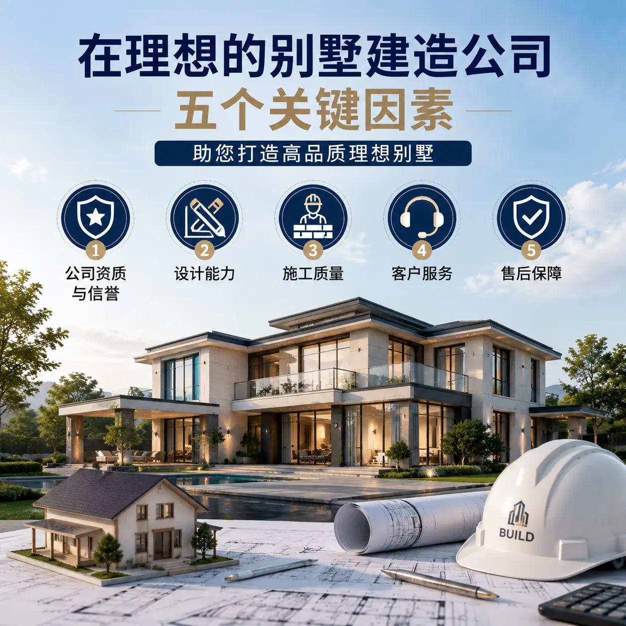 在 青海 找到理想别墅建造公司的五个关键因素