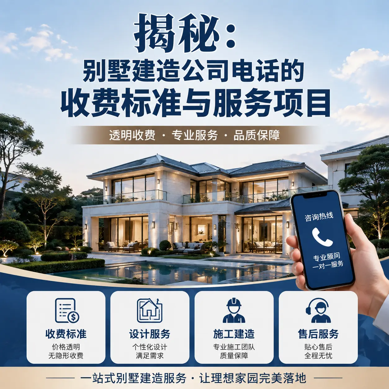 揭秘：青海别墅建造公司电话的收费标准与服务项目