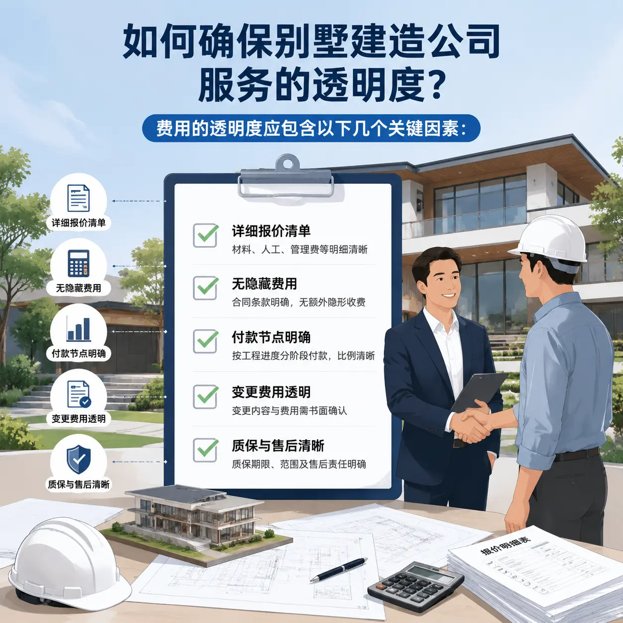 在 青海 如何确保别墅建造公司服务的透明度?