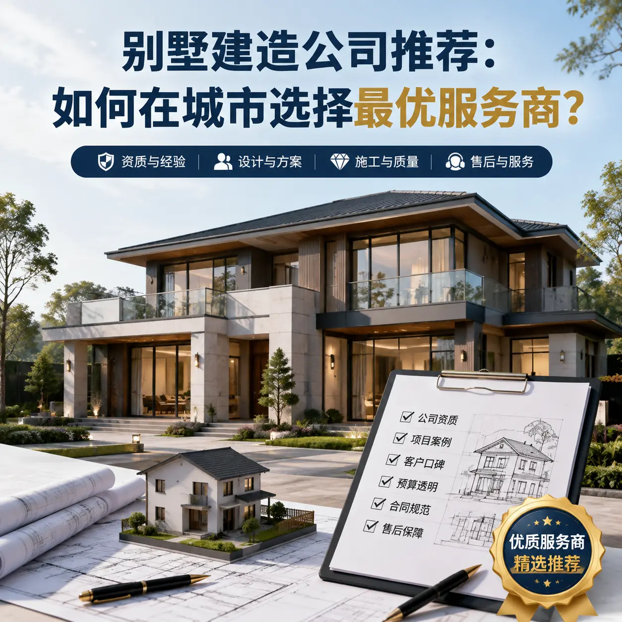 别墅建造公司推荐：如何在 青海 选择最优服务商？