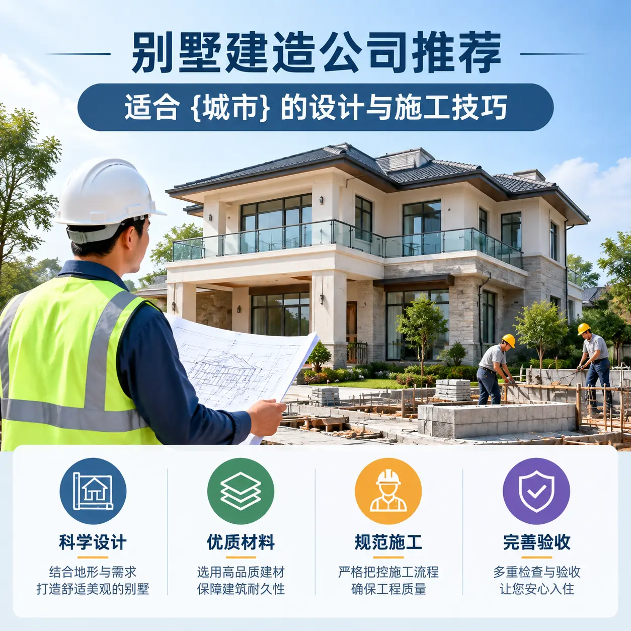 别墅建造公司推荐:适合 青海 的设计与施工技巧