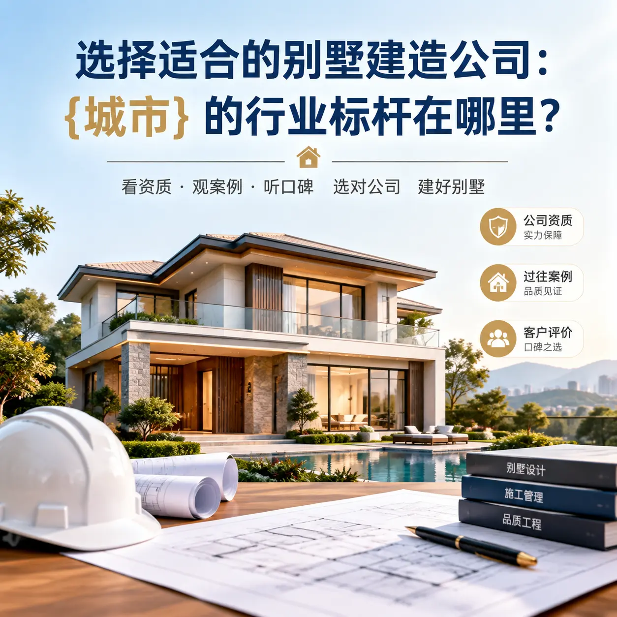 选择适合的别墅建造公司： 青海 的行业标杆在哪里？