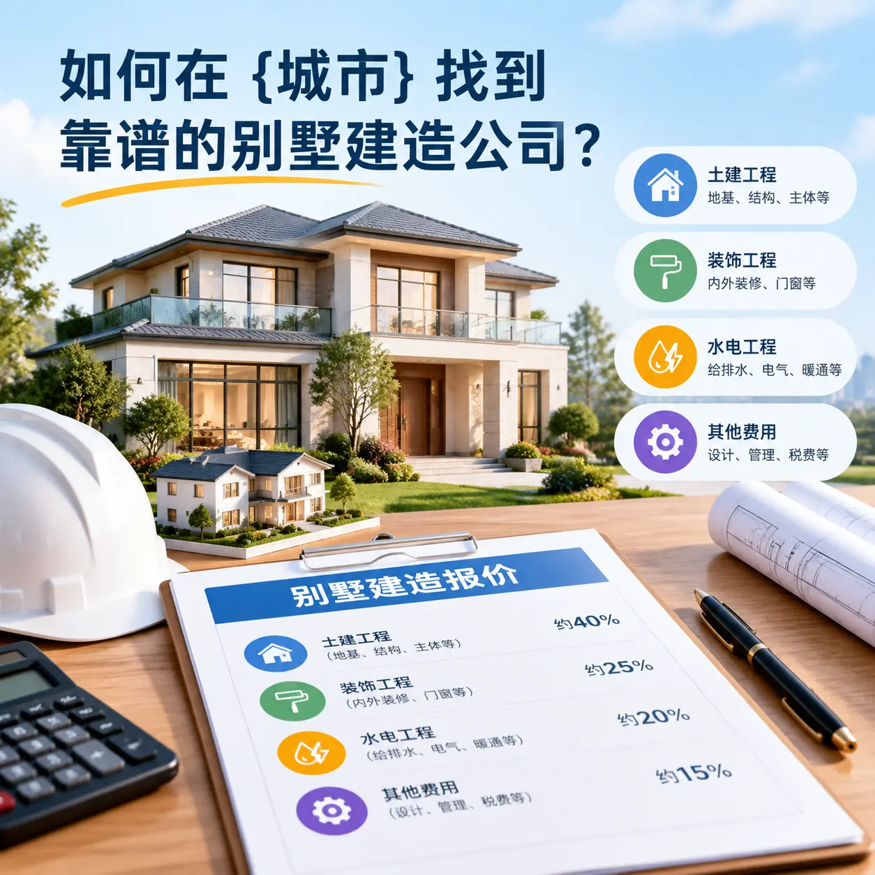 如何在 青海 找到靠谱的别墅建造公司?