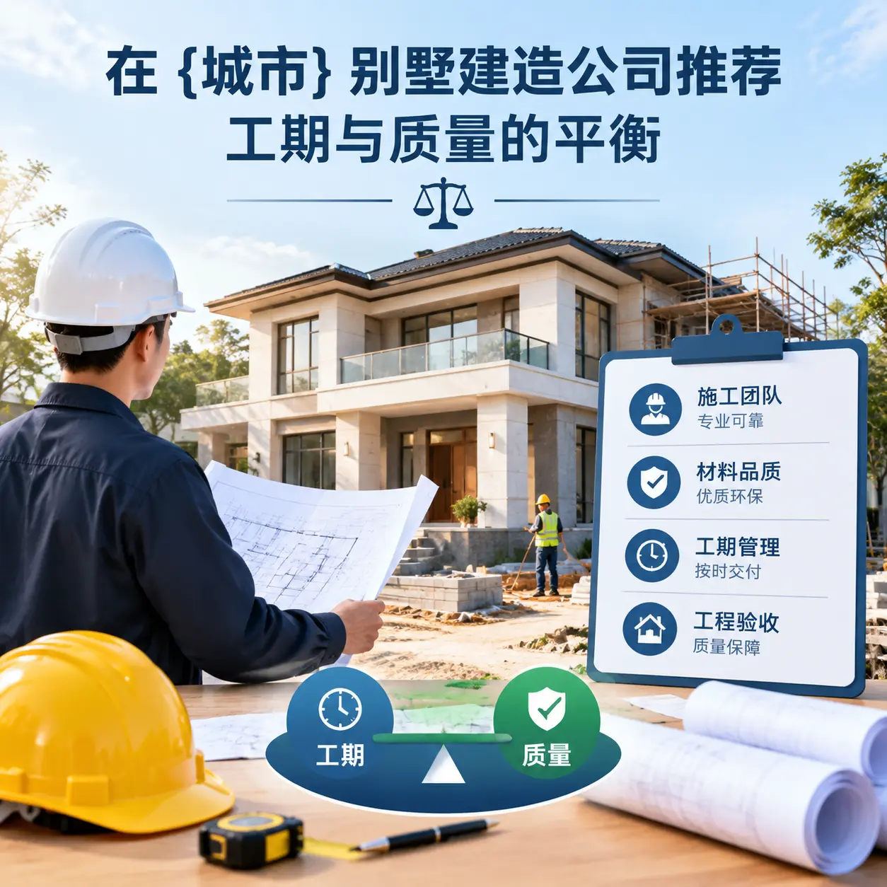 在 青海 别墅建造公司推荐,工期与质量的平衡