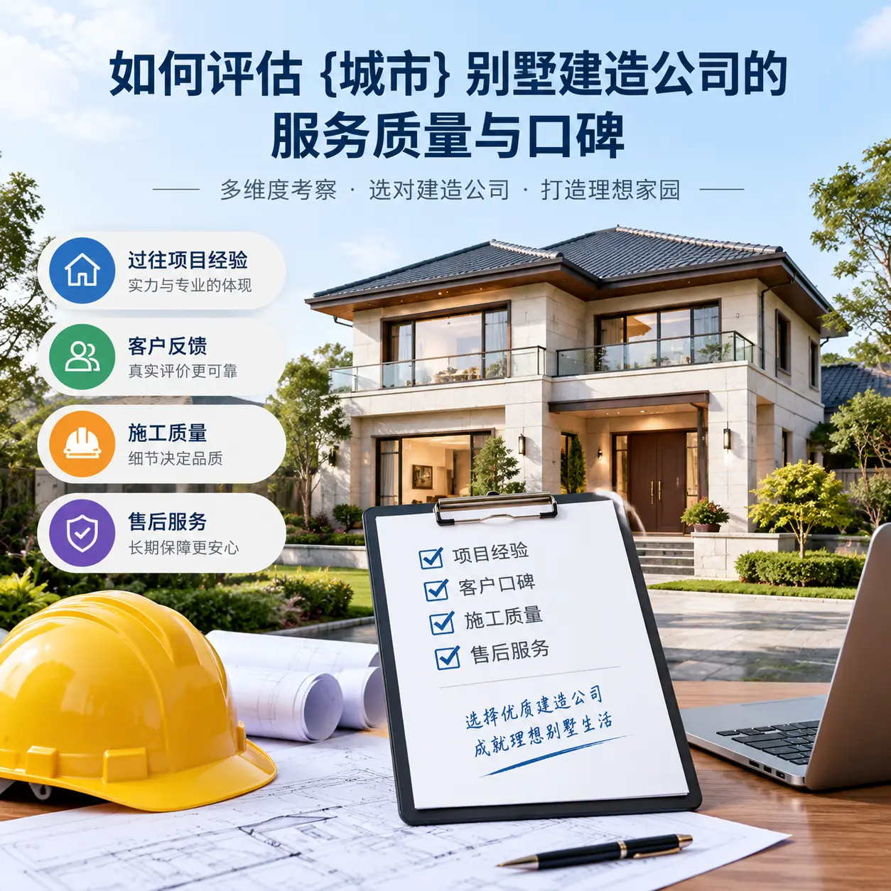 如何评估 青海 别墅建造公司的服务质量与口碑