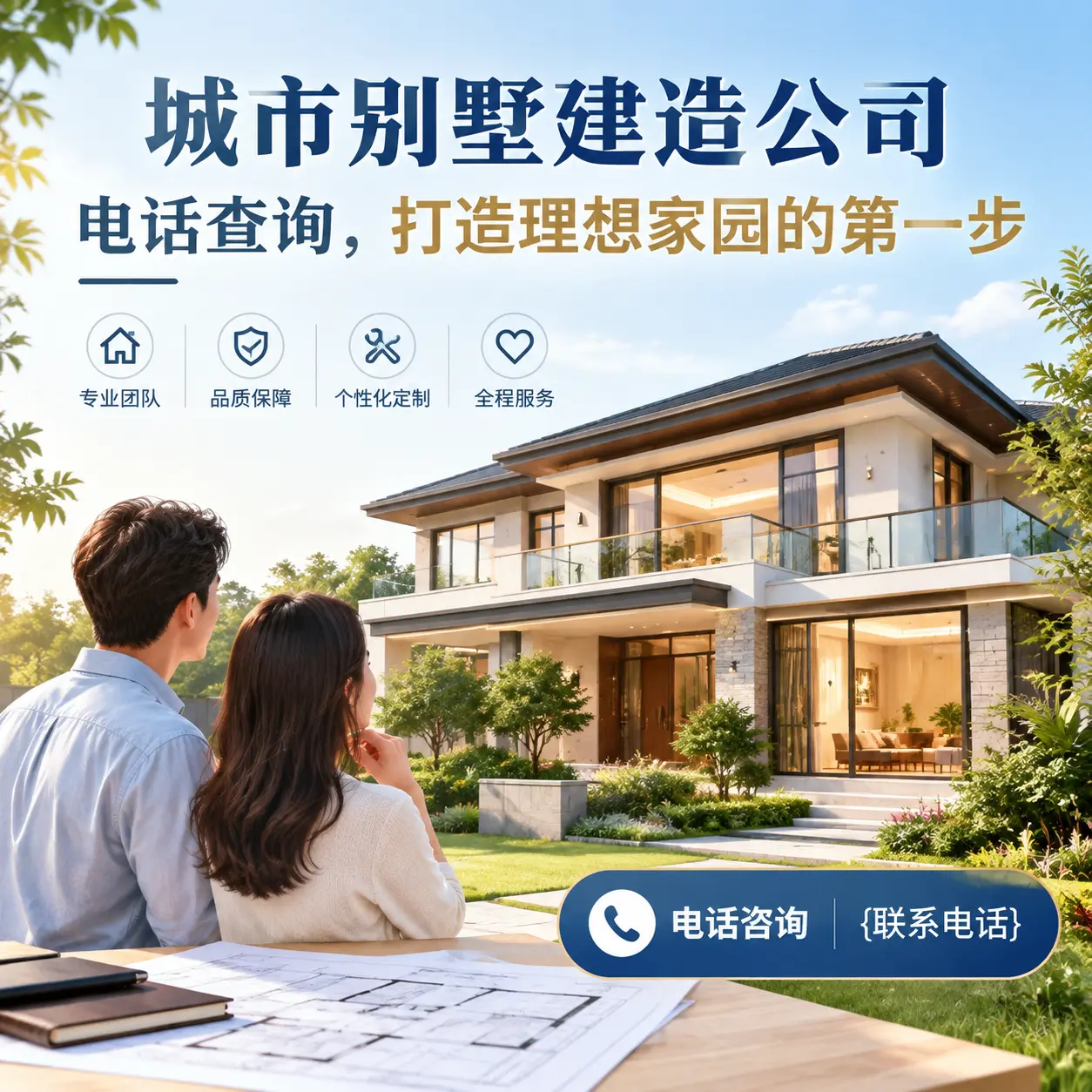 青海别墅建造公司电话查询，打造理想家园的第一步
