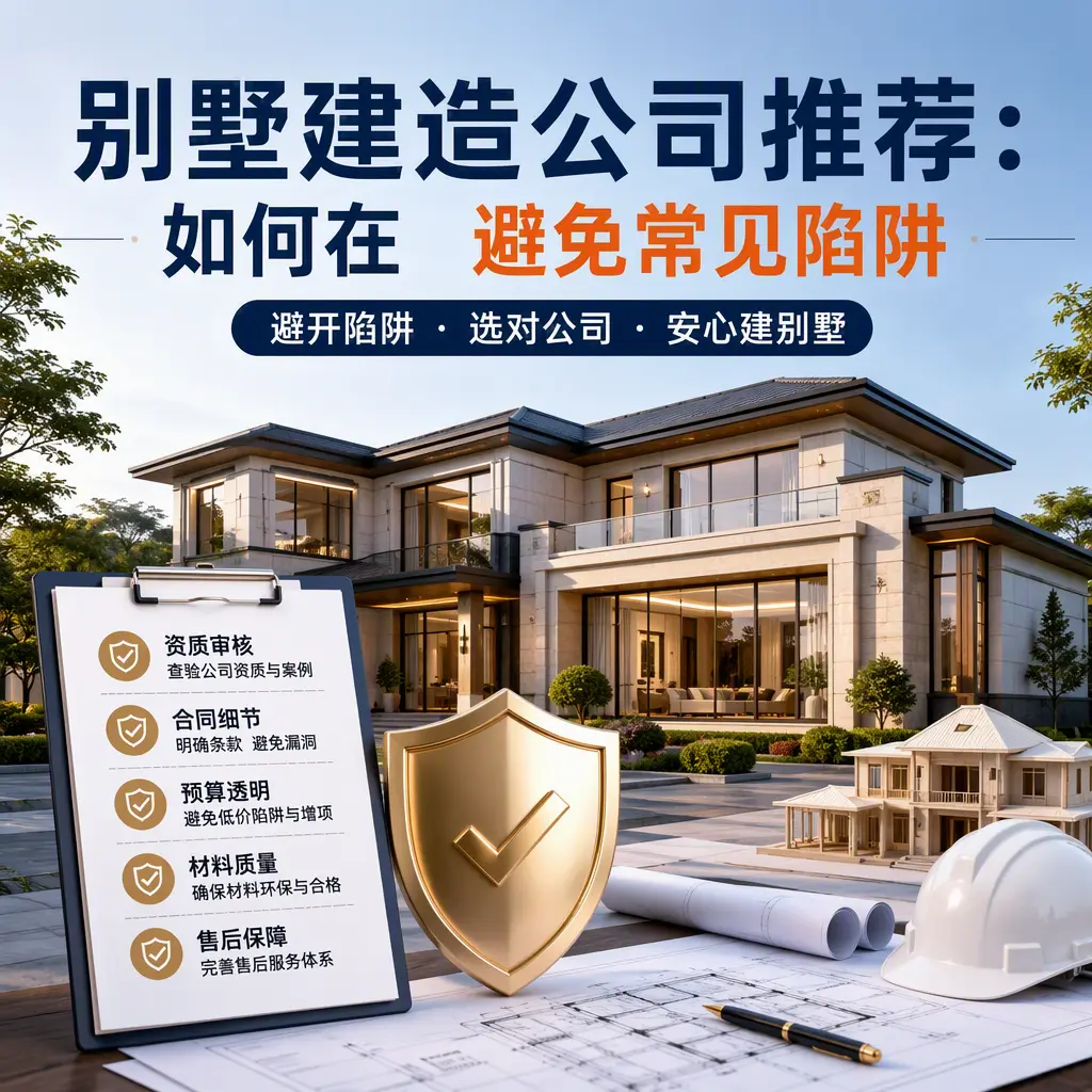 别墅建造公司推荐:如何在 青海 避免常见陷阱