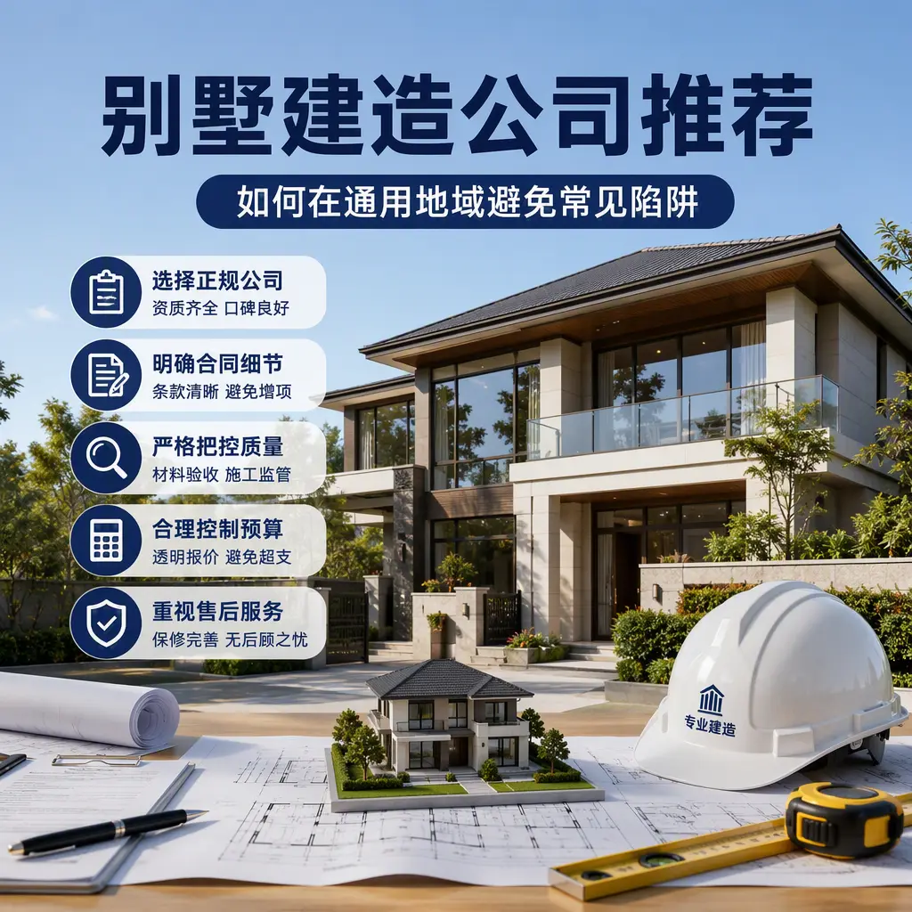 别墅建造公司推荐:如何在 青海 避免常见陷阱