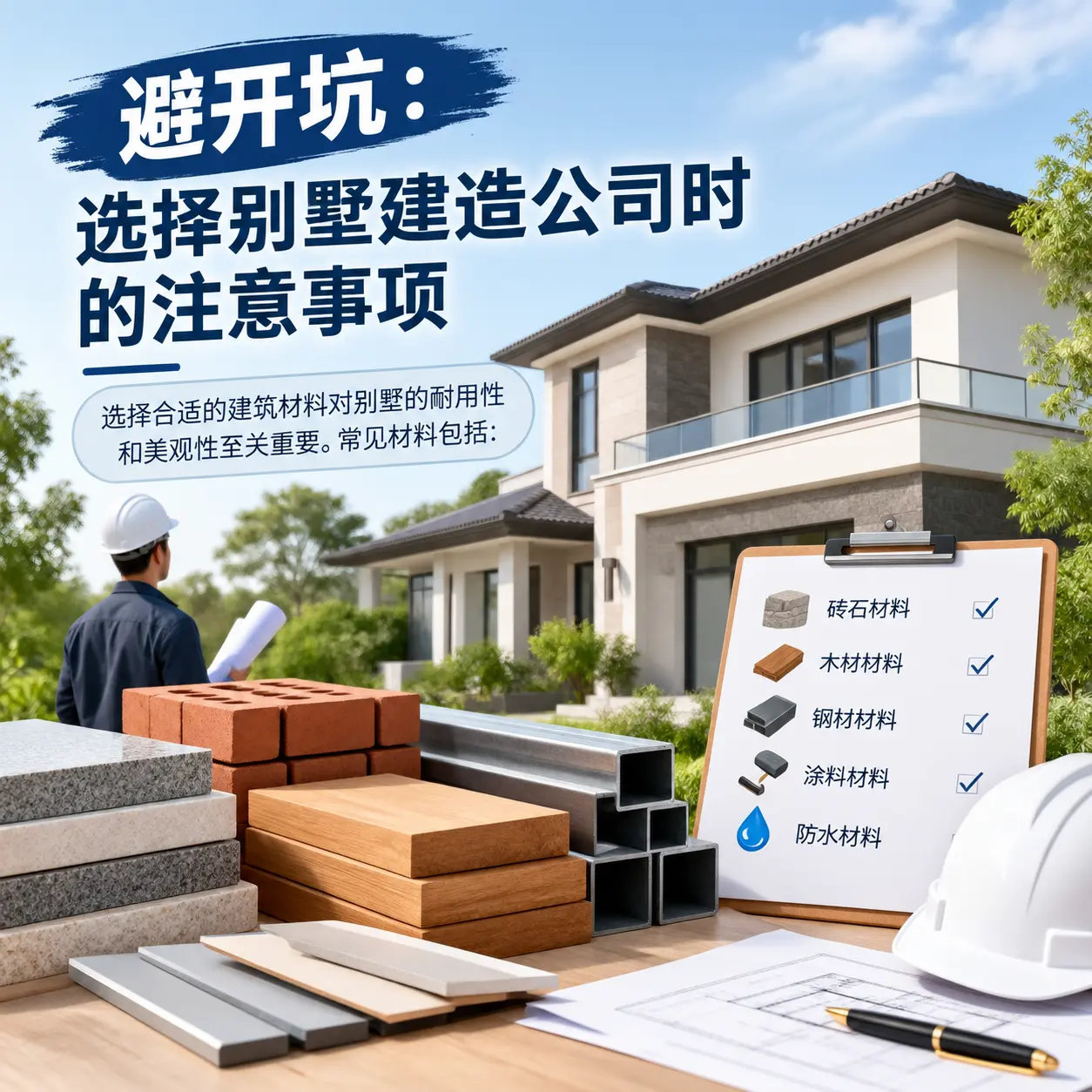 避开坑：选择 青海 别墅建造公司时的注意事项