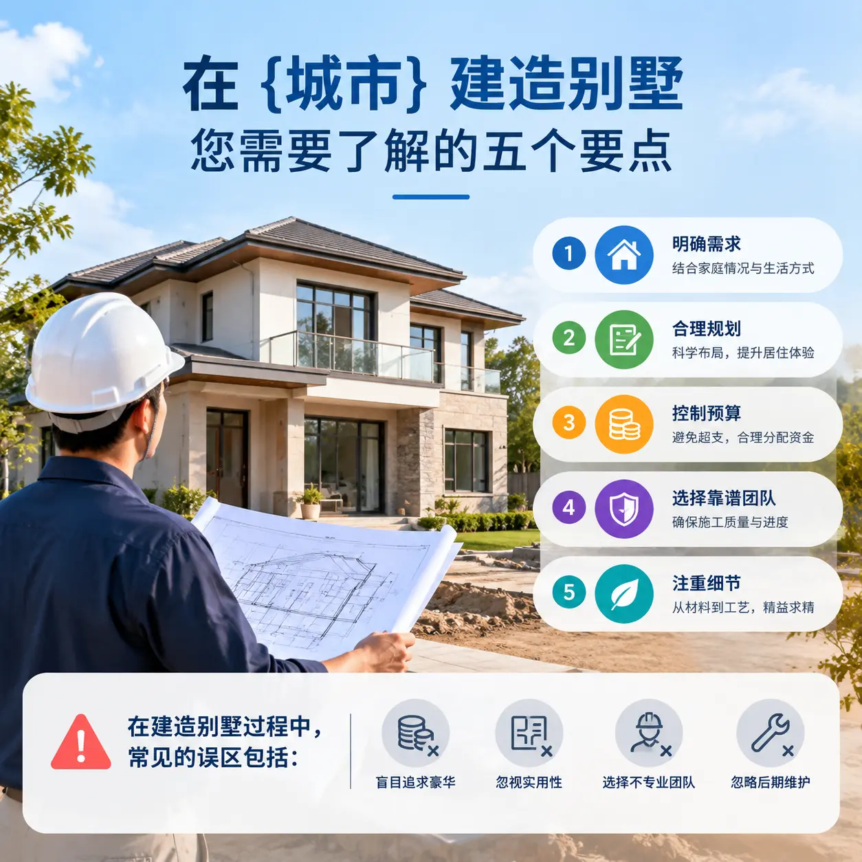 在 青海 建造别墅，您需要了解的五个要点