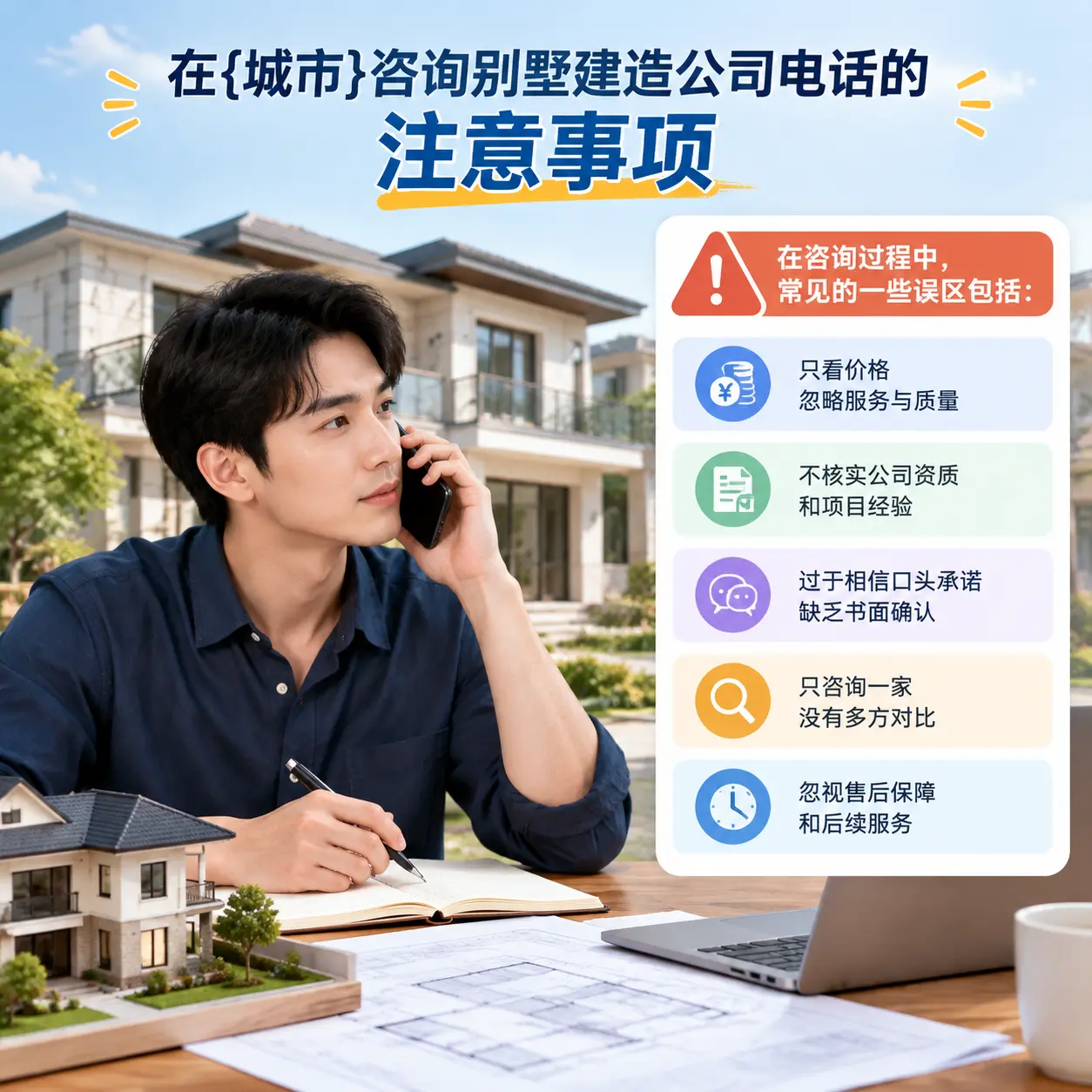 在青海咨询别墅建造公司电话的注意事项