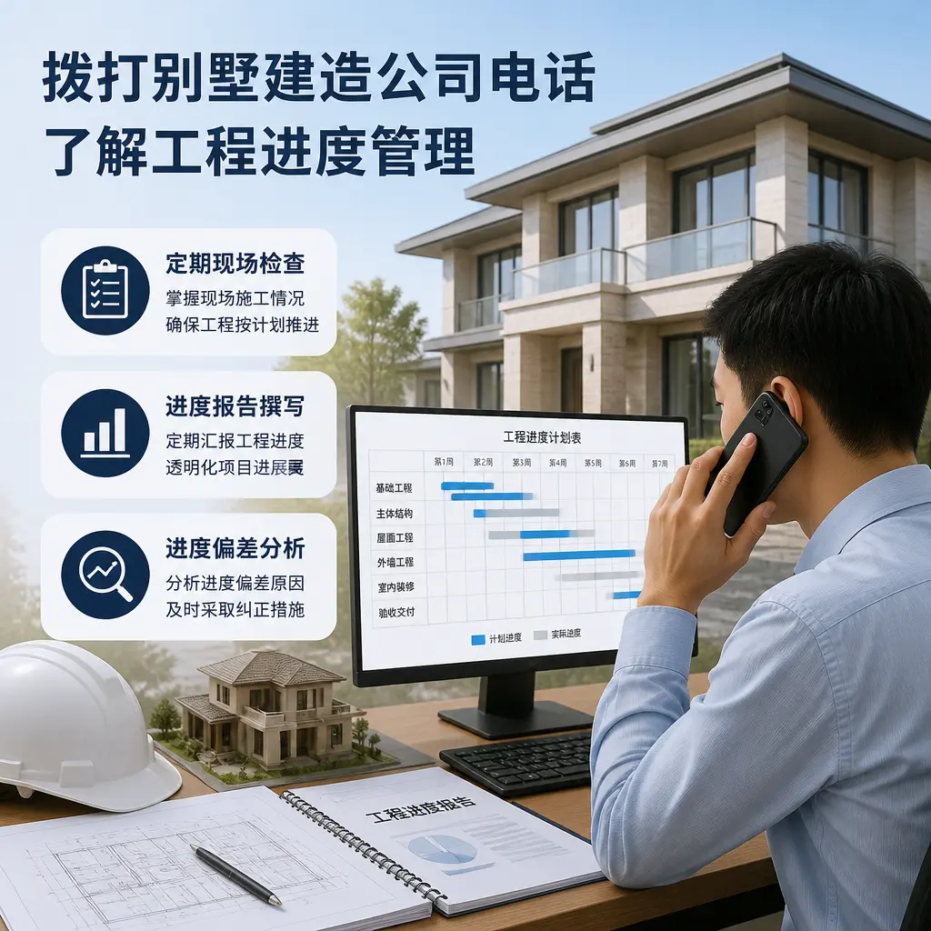 拨打青海别墅建造公司电话，了解工程进度管理