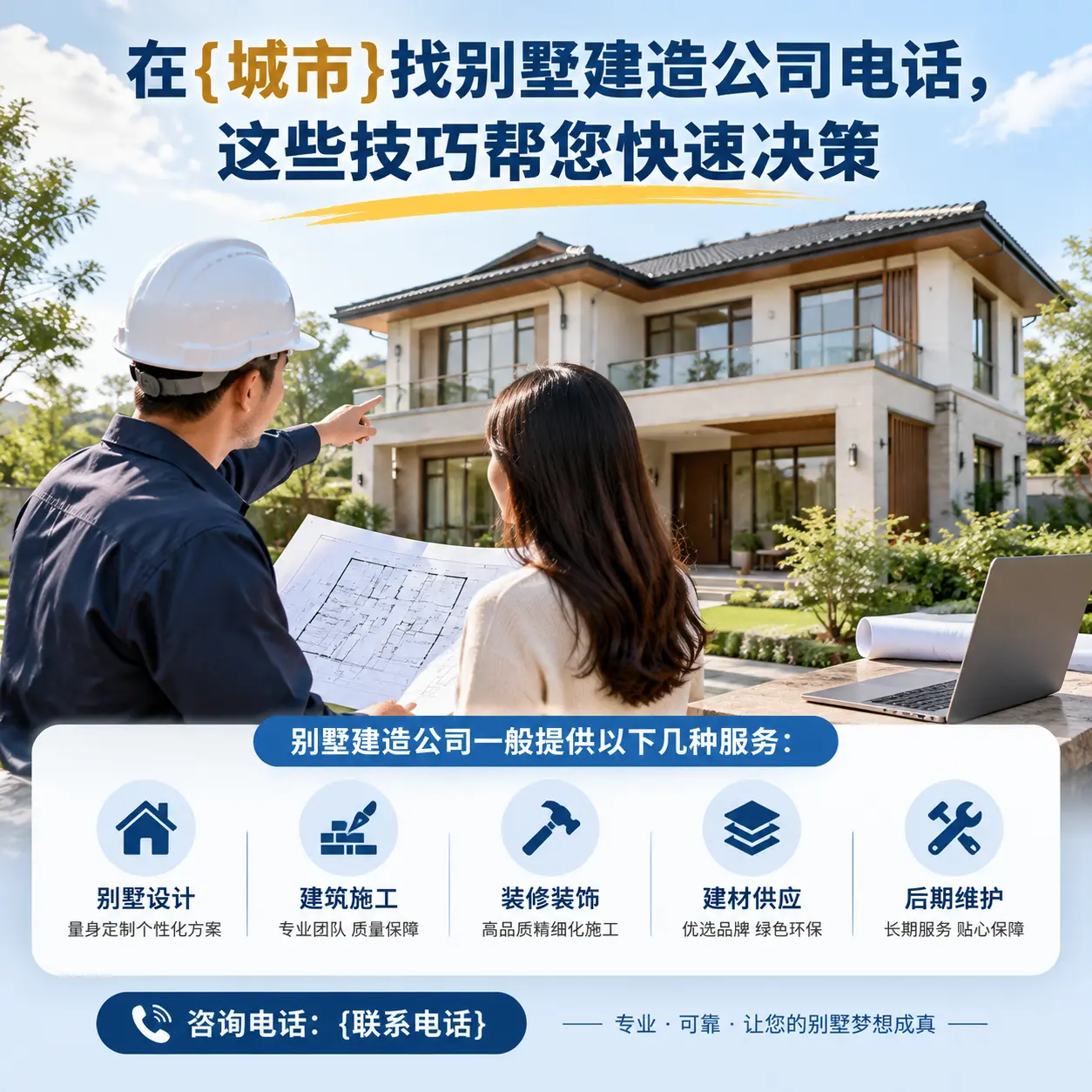 在青海找别墅建造公司电话,这些技巧帮您快速决策