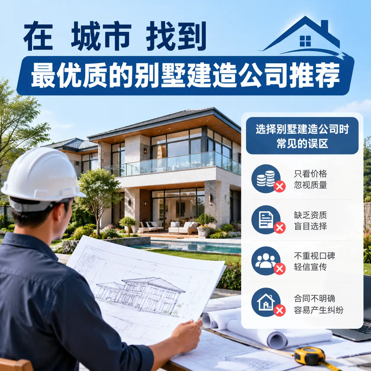 在 青海 找到最优质的别墅建造公司推荐