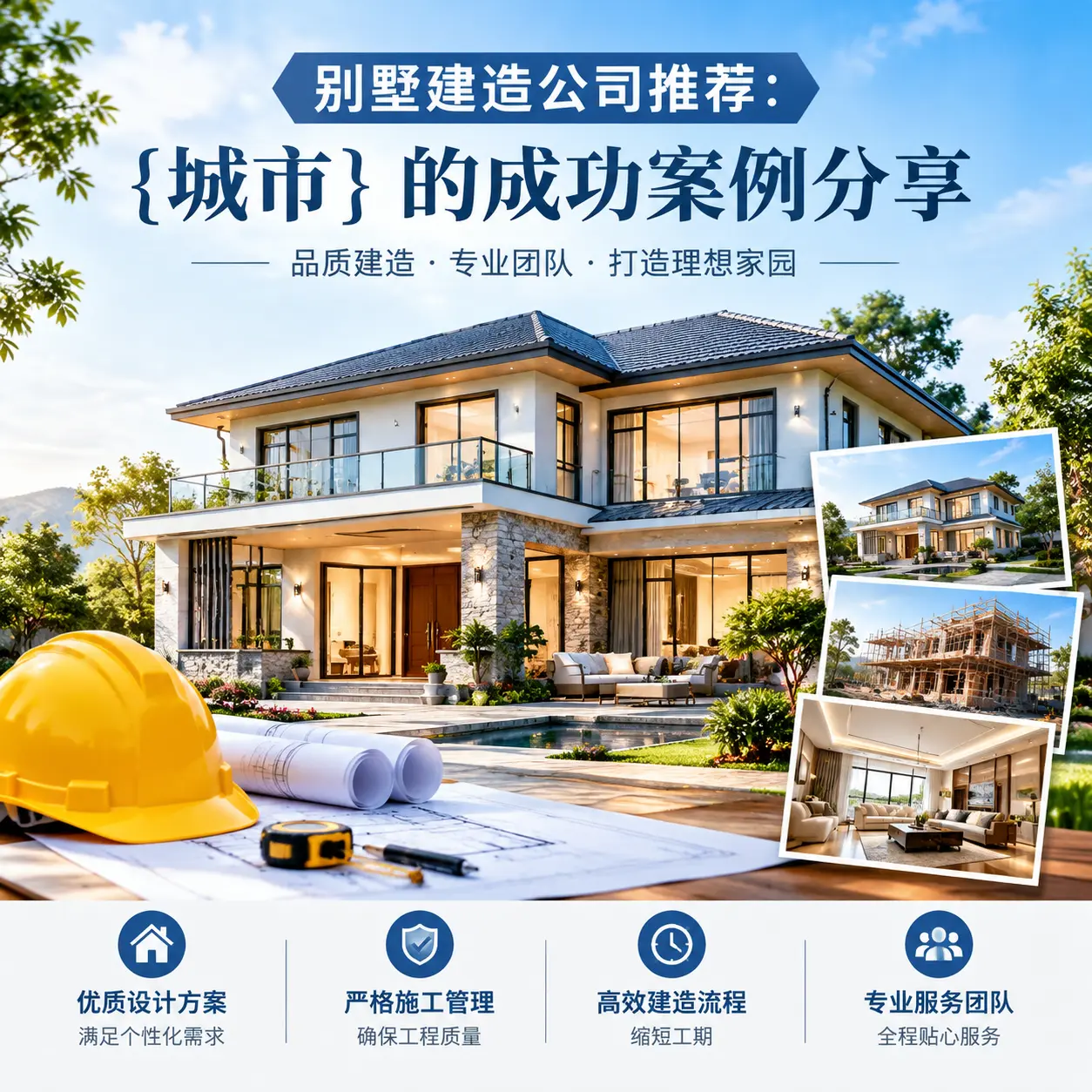 别墅建造公司推荐: 青海 的成功案例分享