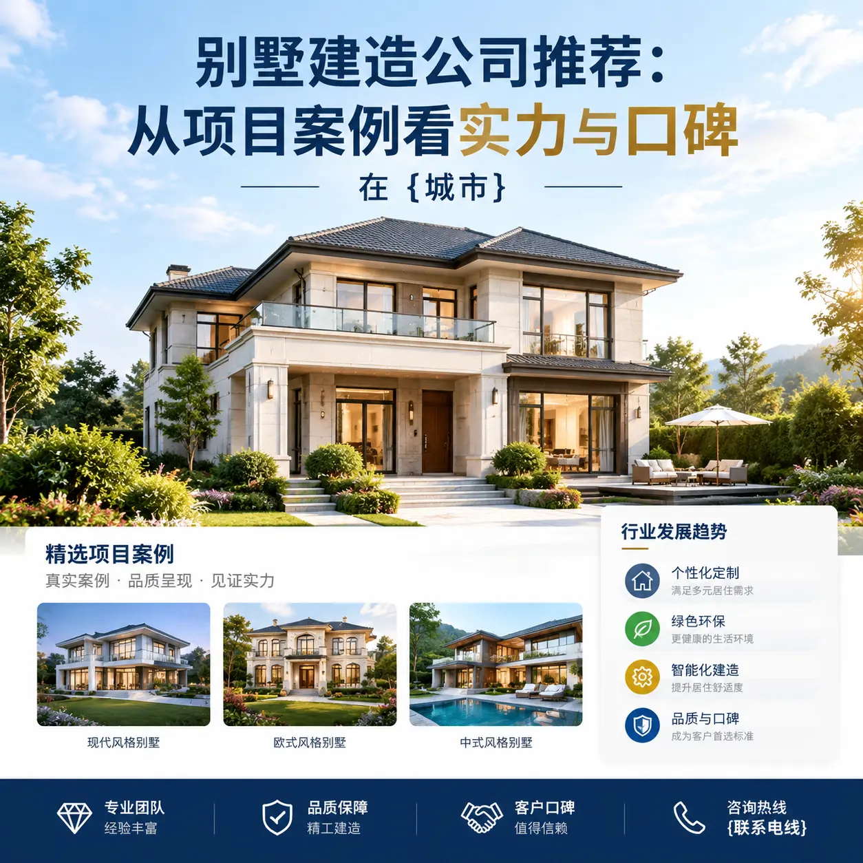 别墅建造公司推荐：从项目案例看实力与口碑在 青海