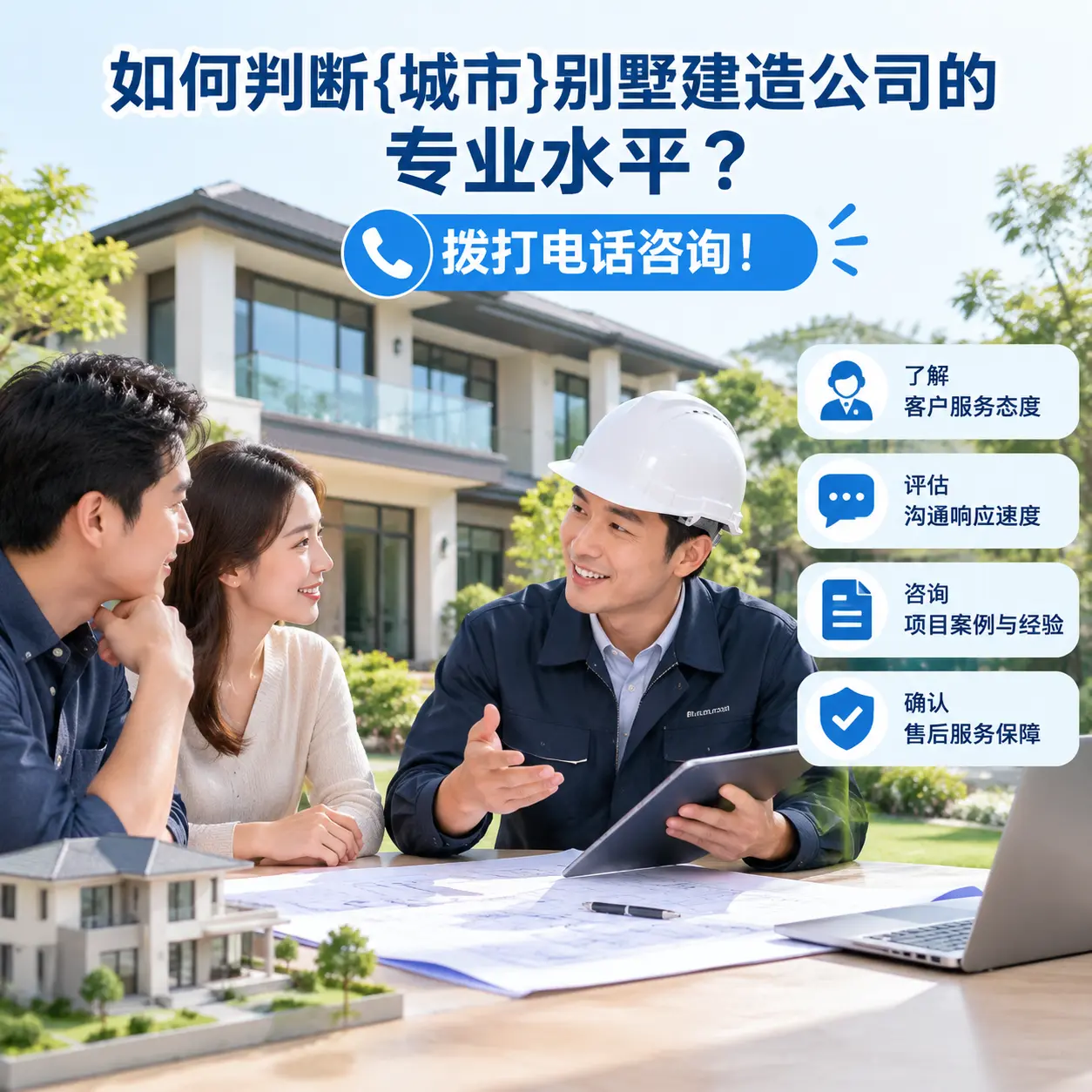 如何判断青海别墅建造公司的专业水平?拨打电话咨询!